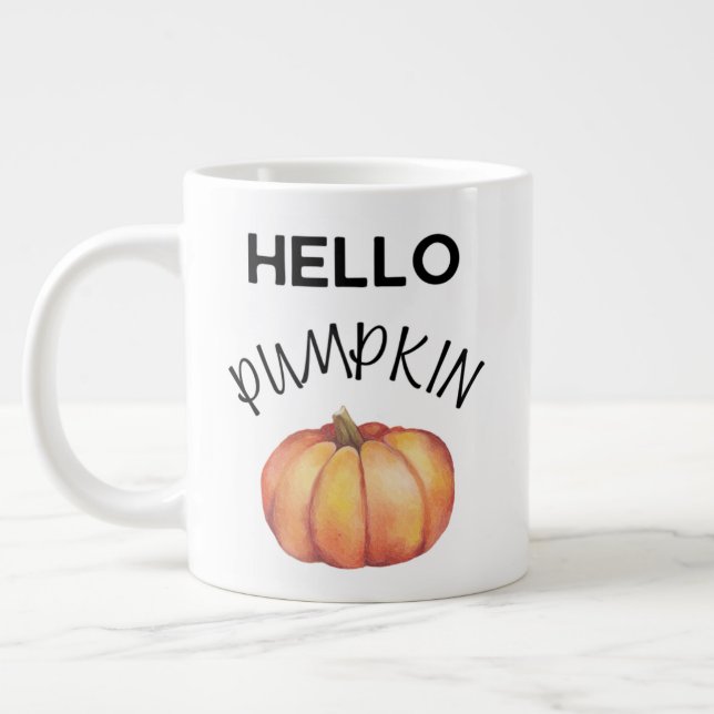 20oz Hello Pumpkin Tasse (Links)