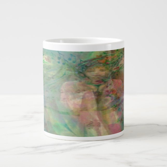 20oz Jumbo Tasse "The Radio Frequency" Kosmisches  (Vorderseite)