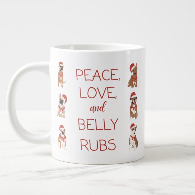 20oz Tasse für Frieden, Liebe und Bauch Rubs (Links)
