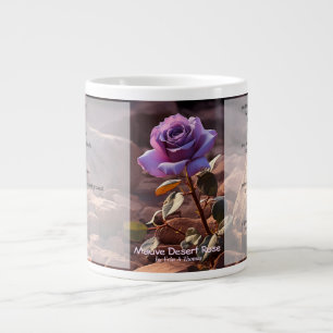20oz Tasse mit Gedicht "Mauve Desert Rose" von EAT
