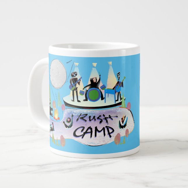 20oz Tasse RushCamp! (Vorderseite Links)