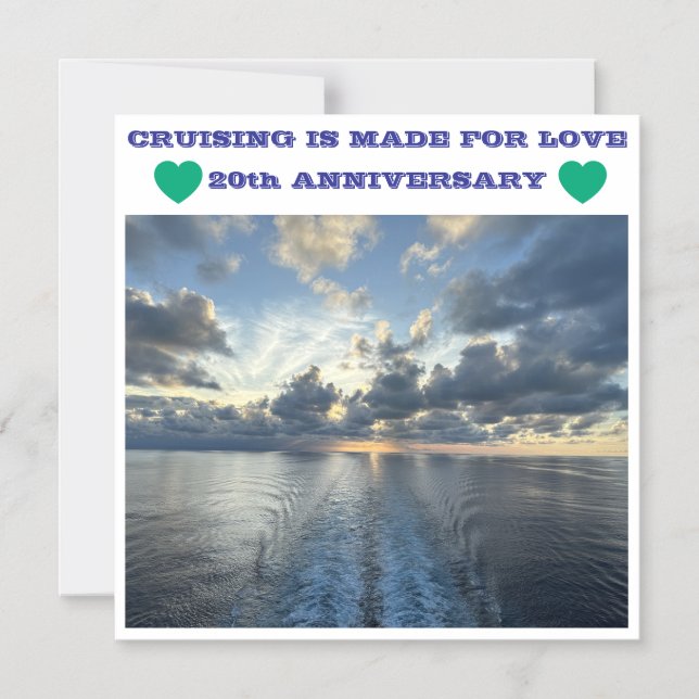 20th ANNIVERSARY CRUISE DOOR MAGNET (Vorderseite)