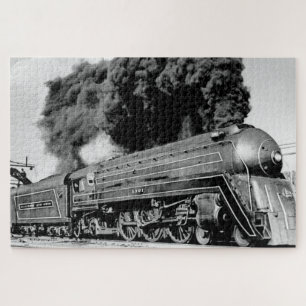 20th Century Limited Train Highball It! Vintage Puzzle