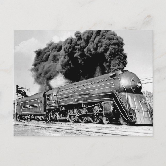 20th Century Limited Zug Highball It! Vintag Postkarte (Vorderseite)