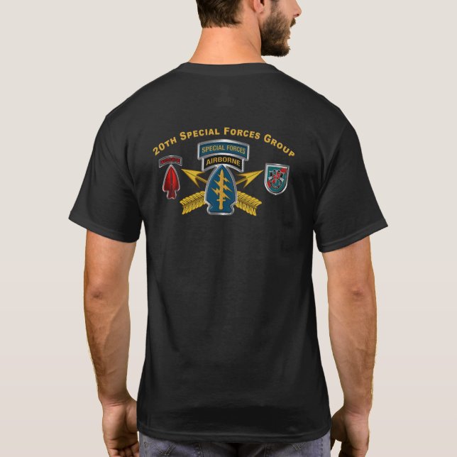 20th Special Forces Group Airborne T-Shirt (Rückseite)