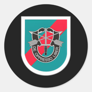 20th Special Forces Sfg Runder Aufkleber