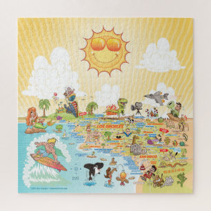 20x20 Sonniges SoCal-Puzzle Puzzle
