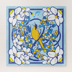 20x20 Square Songbird Puzzle für Colorblind-Mensch