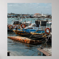 20x24 Udo Fischerboote Südkorea Fotodruck