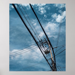 20x24 Urban Sky Seoul Südkorea Fotodruck Poster