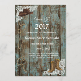 20XX Ankündigung von Rustikal, Boots & Lace Abschl