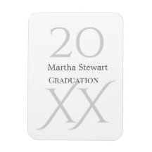 20XX bold le graduation name congrats school year