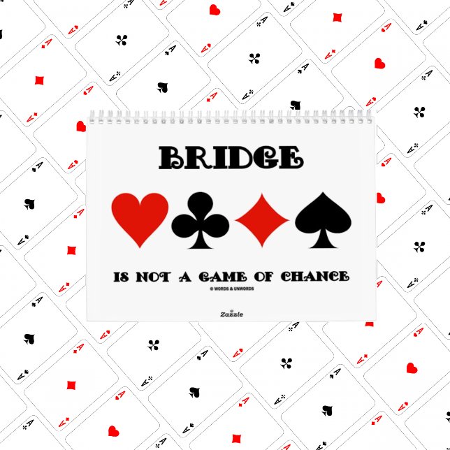 20XX Classic Bridge Redewendungen Kalender (Here are classic bridge sayings to keep any bridge player smiling throughout the year!)