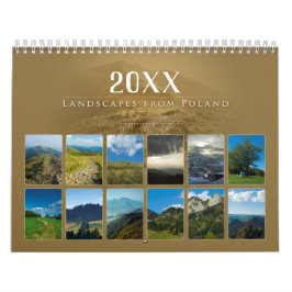 20XX Landschaften aus Polen Kalender