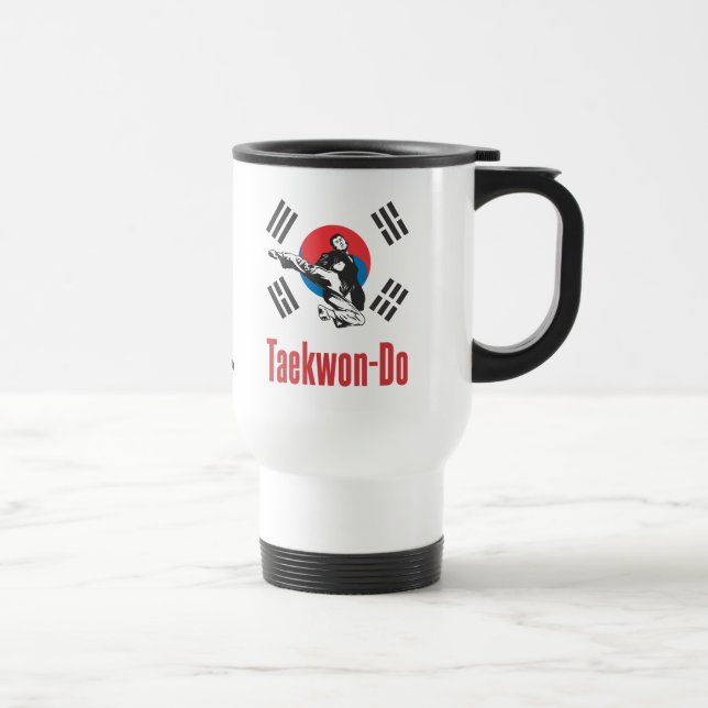 211 - Taekwondo-Reise-Schale Reisebecher (Rechts)