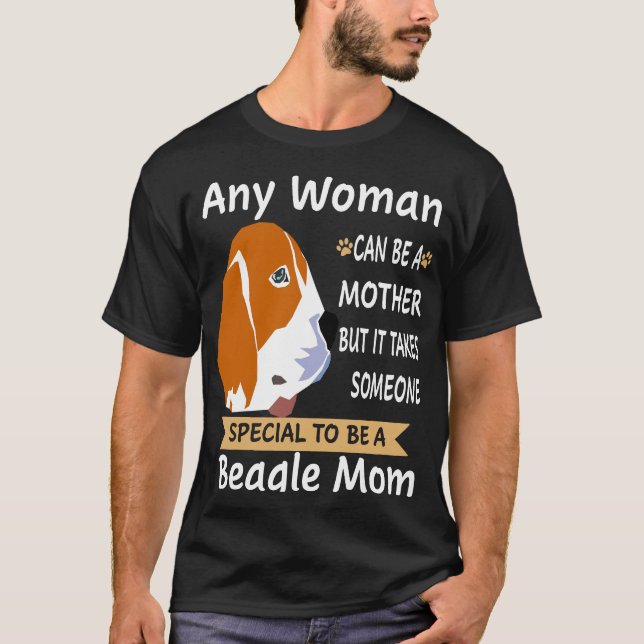 213 Sonderaktion für die Mama eines Beagle T-Shirt (Vorderseite)