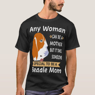 213 Spezial darauf zu warten ein Beagle-Mama zu se T-Shirt
