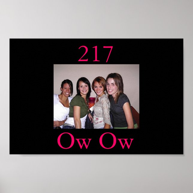 217 Damen Poster (Vorne)