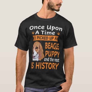 219 auf einmal Beagle Welpe T-Shirt