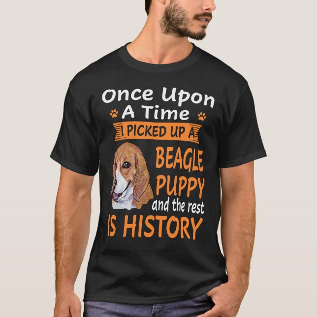 219 auf einmal Beagle Welpe T-Shirt (Vorderseite)
