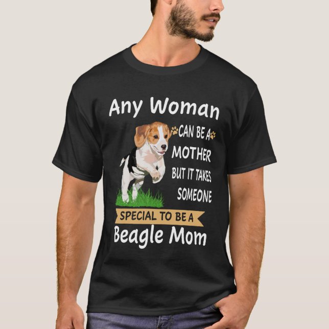 219 Sonderaktion für die Mama eines Beagle T-Shirt (Vorderseite)