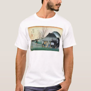 21. 丸 子 宿, 広 Maruko-juku, Hiroshige, Ukiyo-e T-Shirt