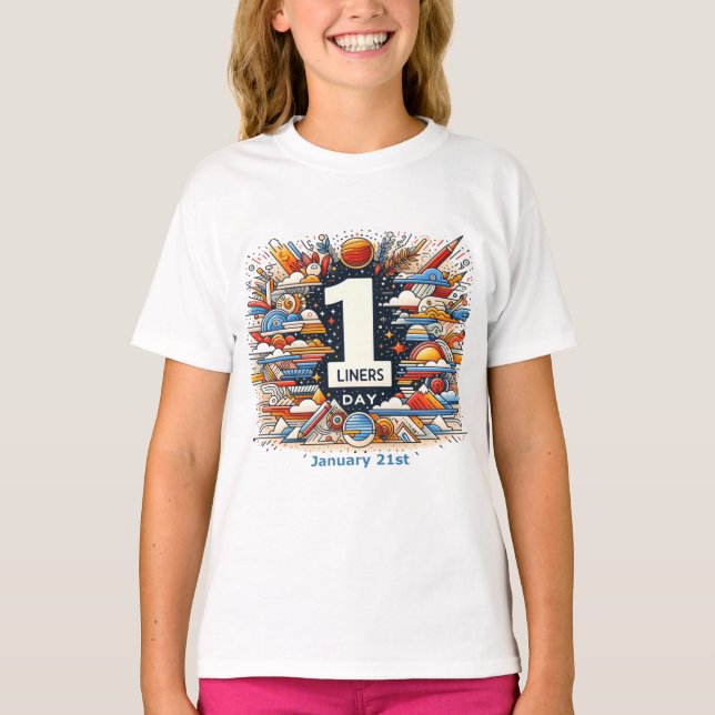 21.01. - Tag der Ein-Liner T-Shirt (Vorderseite)