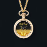 21. 21. Geburtstag Chic Gold Bug schwarzer Name Armbanduhr<br><div class="desc">Elegant,  klassisch,  glamourös und feminin.  Ein Imitat mit goldfarbenem Bogen und Band mit goldenem Glitzer und Funkeln,  ein bisschen Sing und Luxus für ein Geburtstagsgeschenk oder Keepake.  Schwarzer Hintergrund Vorlagen für ihren Namen und das Alter von 21 Jahren. Der Name ist mit einem modernen handgeschriebenen Stilskript geschrieben.</div>