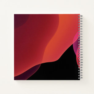 21,6 cm x 21,6 cm Spiralnotizblock Notizbuch