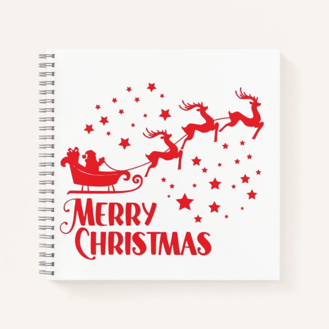 21,6 cm x 21,6 cm Spiralnotizblock Notizbuch (Vorderseite)