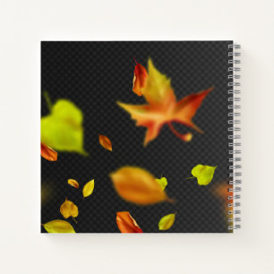 21,6 cm x 21,6 cm Spiralnotizblock Notizbuch
