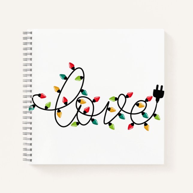 21,6 cm x 21,6 cm Spiralnotizblock Notizbuch (Vorderseite)