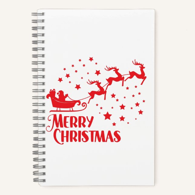 21,6 cm x 21,6 cm Spiralnotizblock Notizbuch (Vorderseite)