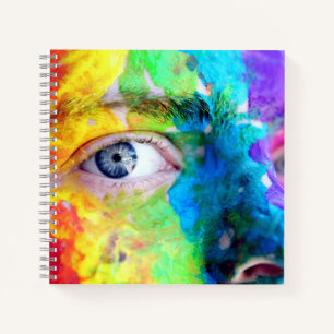 21,6 cm x 21,6 cm Spiralnotizblock Notizbuch