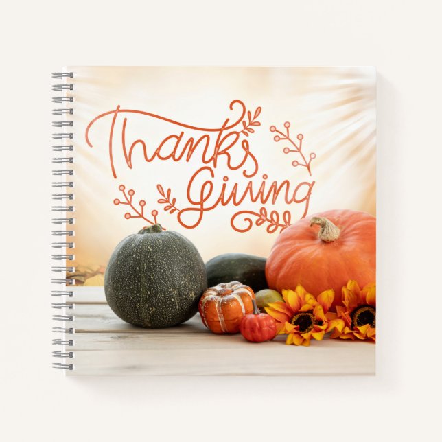 21,6 cm x 21,6 cm Spiralnotizblock Notizbuch (Vorderseite)