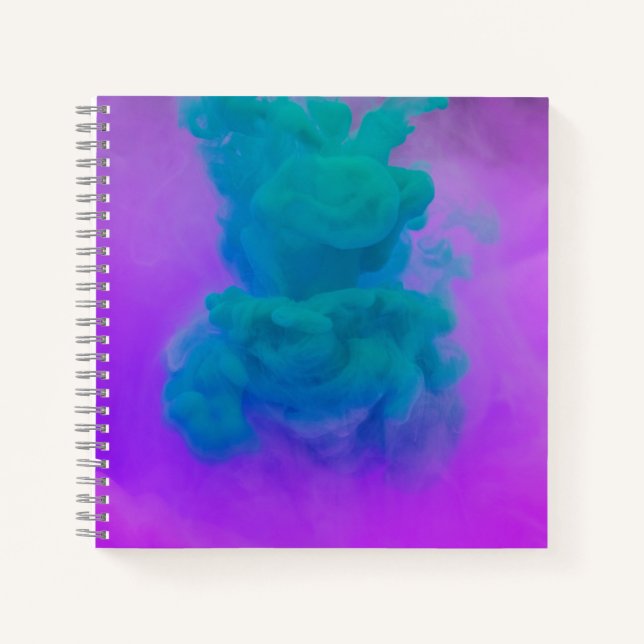 21,6 cm x 21,6 cm Spiralnotizblock Notizbuch (Vorderseite)