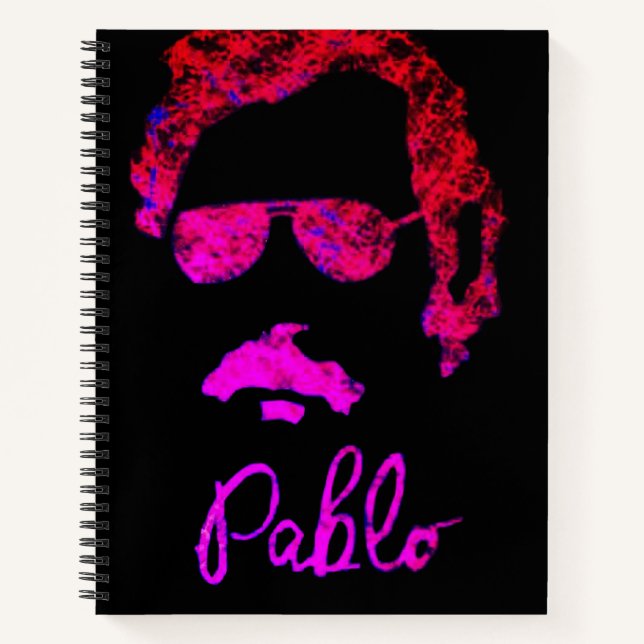 21,6 cm x 28 cm Spiralnotizblock Notizbuch (Vorderseite)