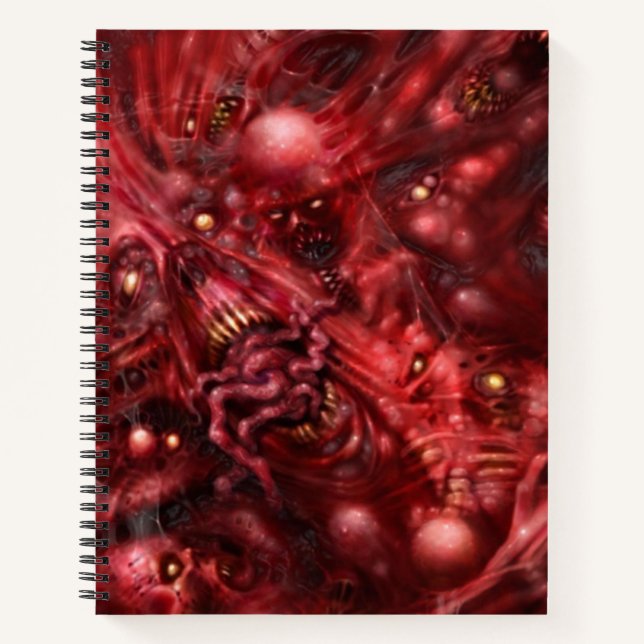 21,6 cm x 28 cm Spiralnotizblock Notizbuch (Vorderseite)