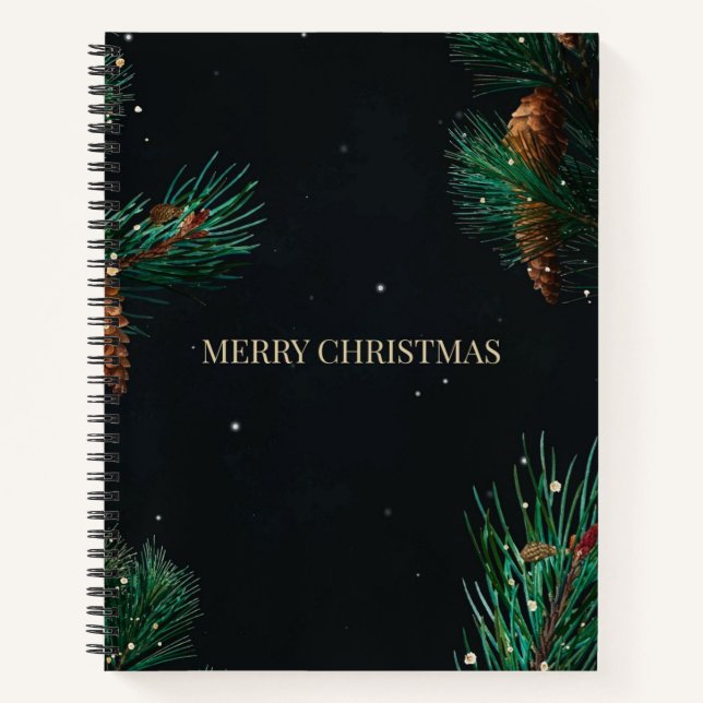 21,6 cm x 28 cm Spiralnotizblock Notizbuch (Vorderseite)