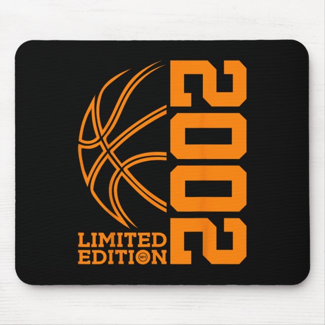 21. BIRTHDAY BASKETBALL LIMITED EDITION 2002 MOUSEPAD (Vorne)