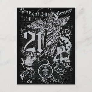21 Days Postkarte