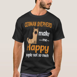 21 Deutsche Schäferhunde machen mich glücklich Leu T-Shirt