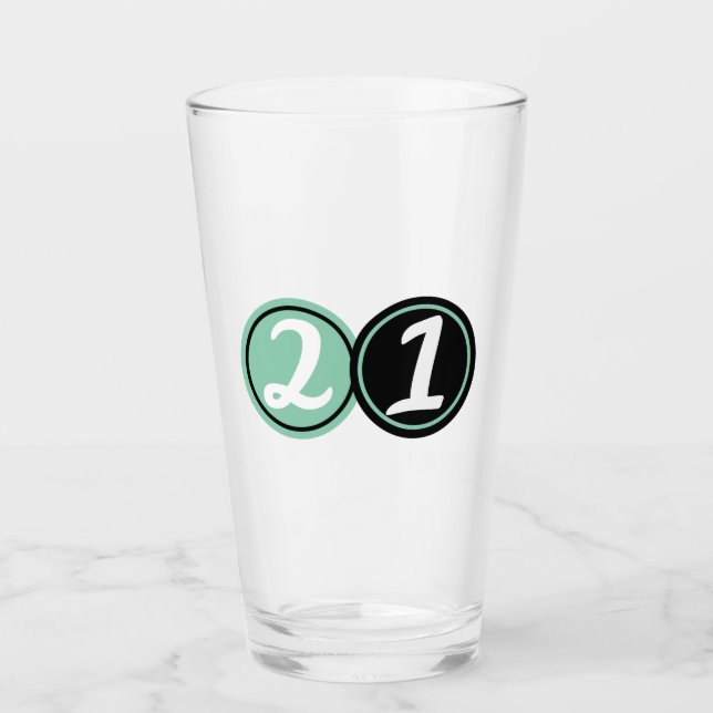 21. Feier Glas (Vorderseite)