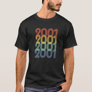 21. Geburtstag, 2001 Geboren, Männer & Frauen, Vin T-Shirt