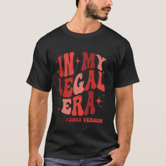 21. Geburtstag 21 Jahre alte Männer 2003 in meinem T-Shirt