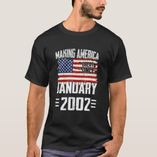 21. Geburtstag - Amerika wird seit Januar großarti T-Shirt