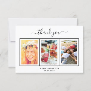 21. Geburtstag danke Ihnen Foto Schwarz-weiße Skri