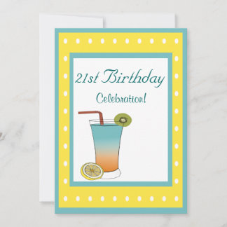 21. Geburtstag Einladung