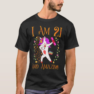 21. Geburtstag für Mädchen Frauen Ihre 21 Jahre al T-Shirt
