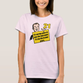 21. Geburtstag Geschenke T Shirt